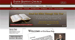 Desktop Screenshot of faithbaptistms.com